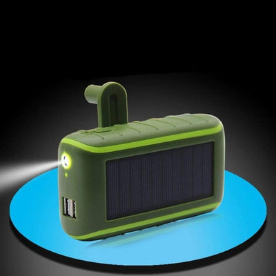 YXF CO.,LTD Store Power Bank Multifunctional Hand Crank Solar Power Bank